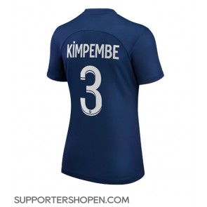 Paris Saint-Germain Presnel Kimpembe #3 Hemma Matchtröja Dam 2022-23 Kortärmad